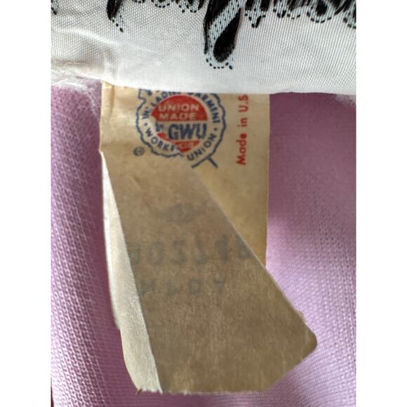 1960s Bleeker Street Pink Pintuck Mod Shift Dress high neck sleeveless medium - Picture 9 of 10